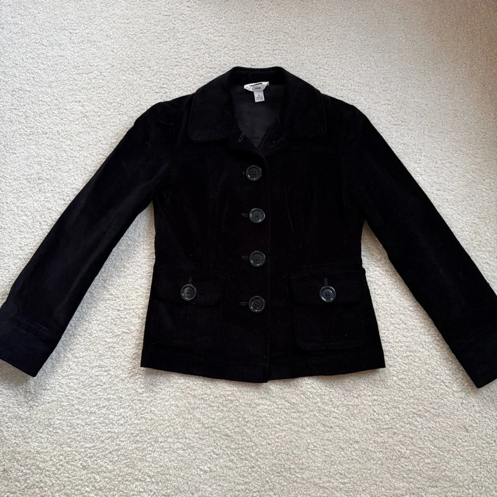 EUC Talbots velvet jacket - Picture 1 of 7